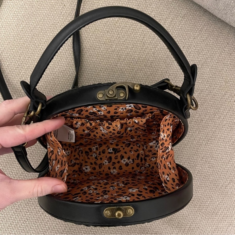 Anthropologie Serena Woven Circle Bag - Picture 4 of 5